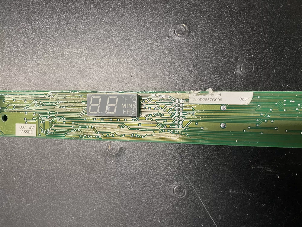 GE 200D2857G006 Refrigerator Control Board AZ11985 | BK672