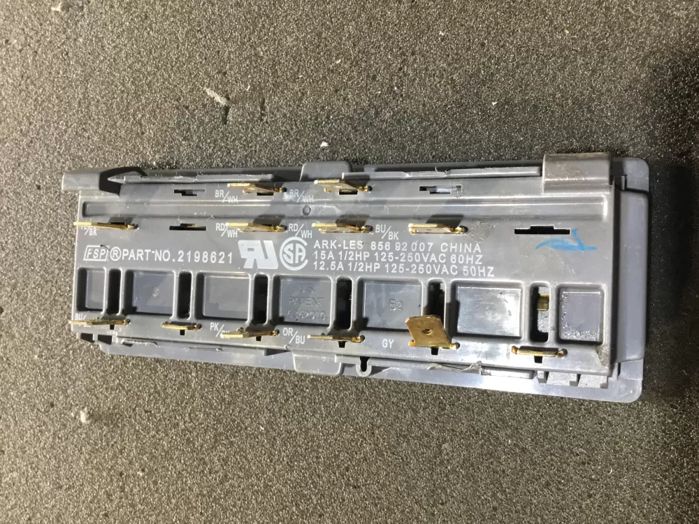 Whirlpool Maytag 2198621 Refrigerator Control Board Dispenser AZ74792 | NR1883