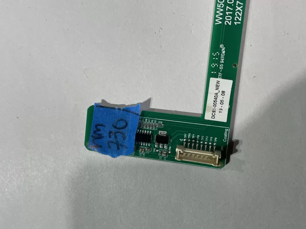 Samsung DC93 00540A Washer Control Board UI Module AZ182155 | Wm730