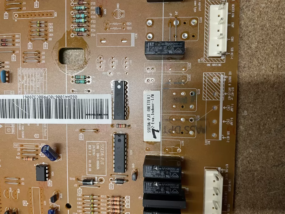 Samsung DA41-00670C DA41-00668A Refrigerator Control Board AZ18641 | KM1501