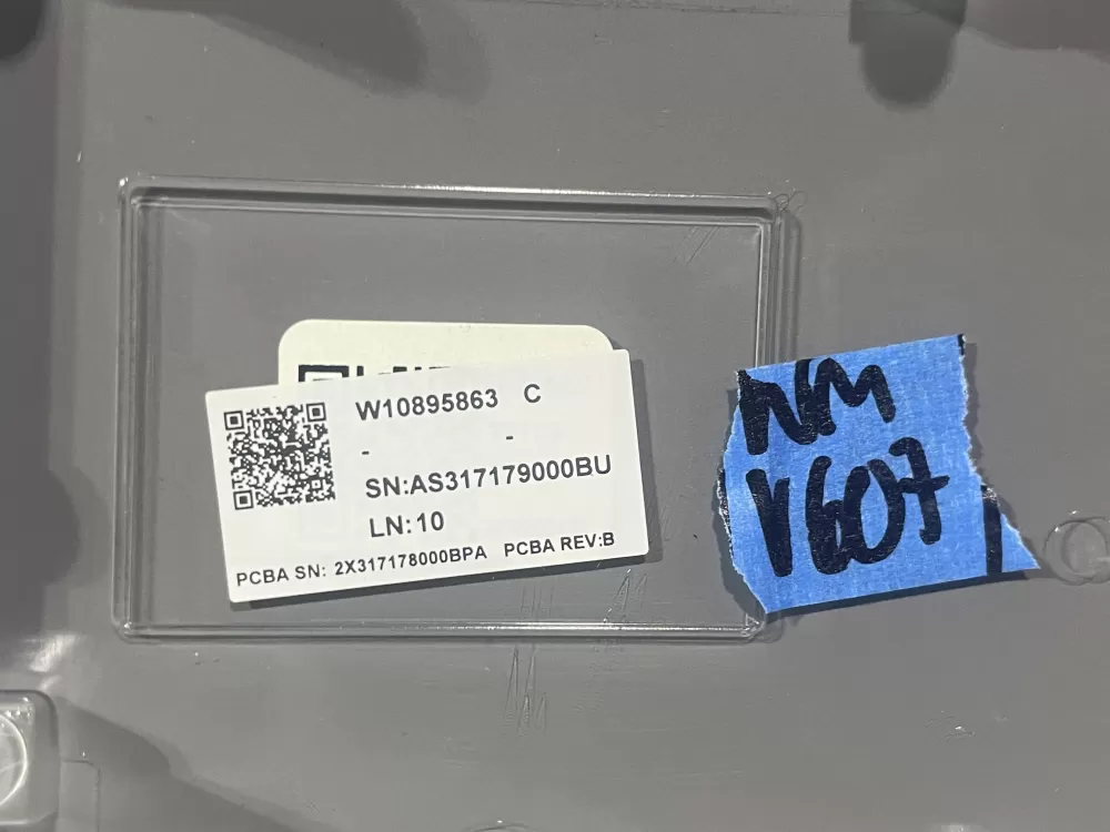 Whirlpool W10891930 W10895863 Dryer Control Board Panel AZ145592 | Wmv607