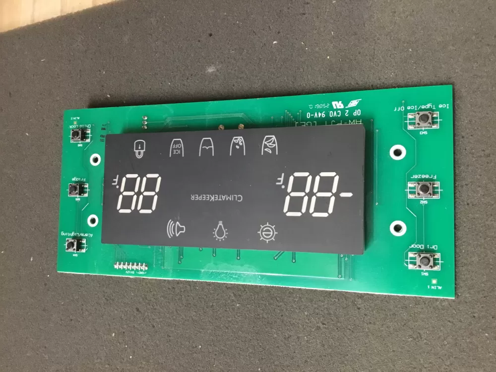 Samsung DA41-00475F Refrigerator Control Board Display