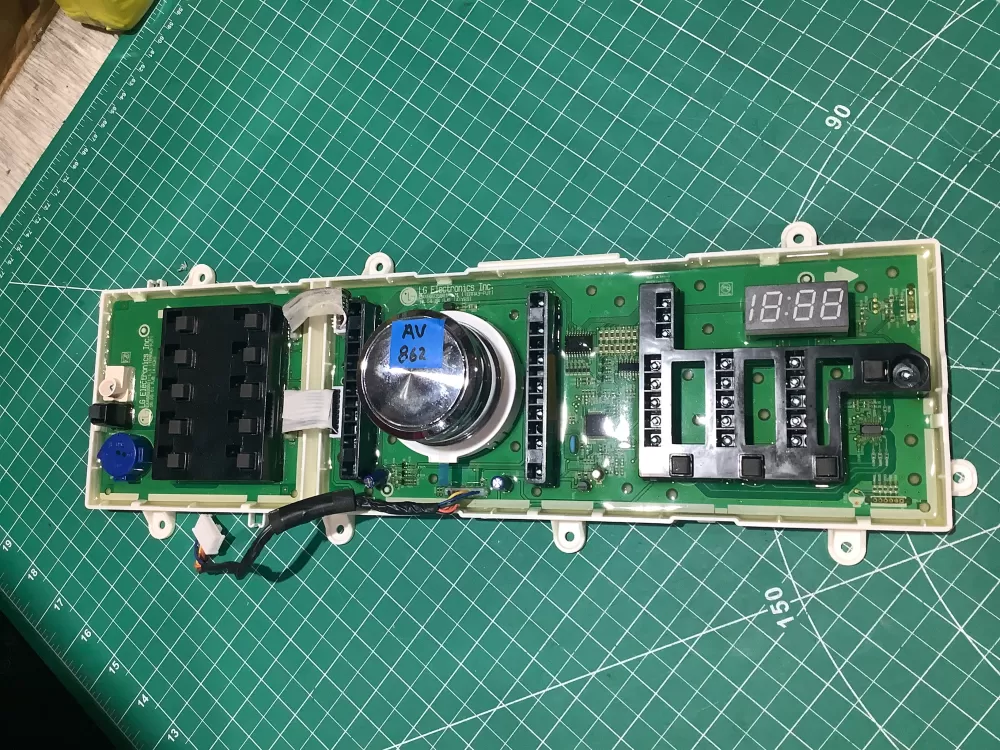 LG Eax66935801 Washer Control Board AZ185375 | AV862
