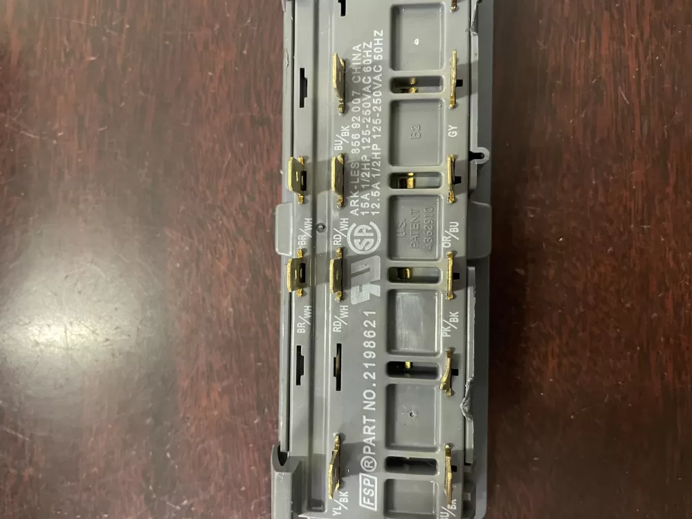 Whirlpool Maytag 2198621 Refrigerator Control Board Dispenser AZ39044 | KM408