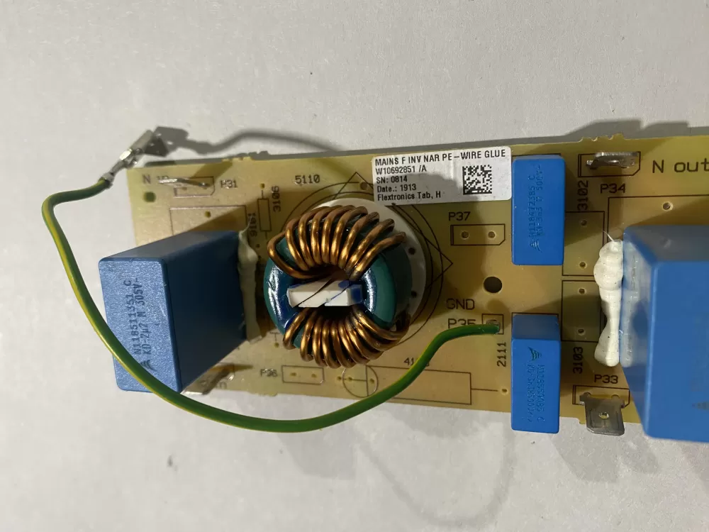 Maytag W11398764 Oven Control Board Noise Filter AZ191979 | BK2125