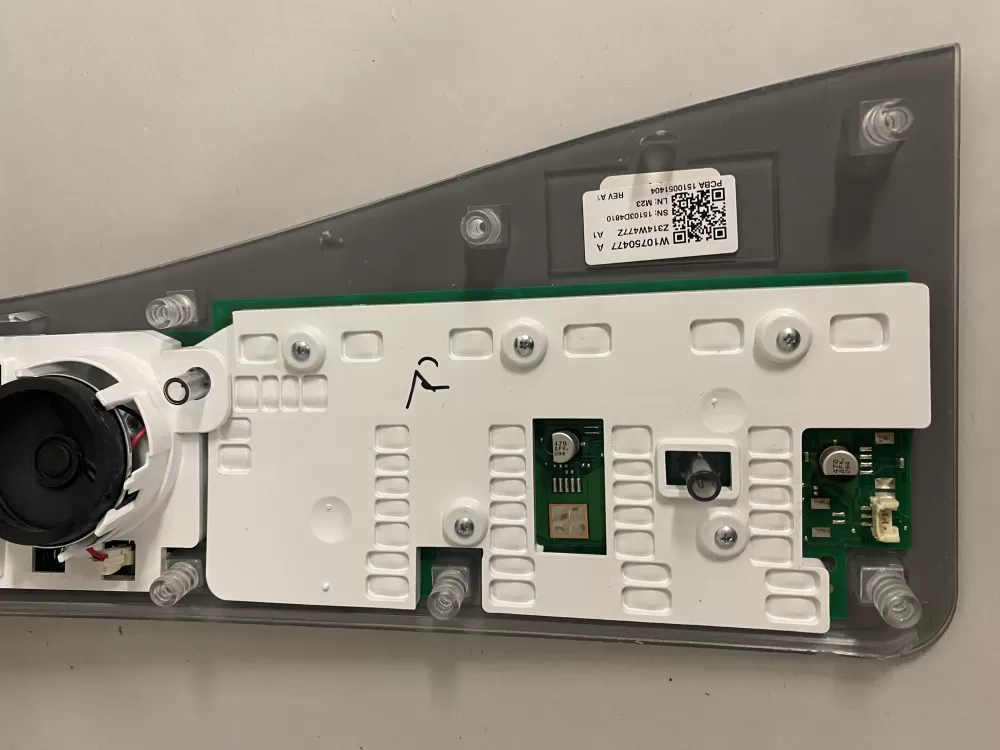 Whirlpool W10750477 Washer Control Board Interface Panel AZ204535 | BKV907