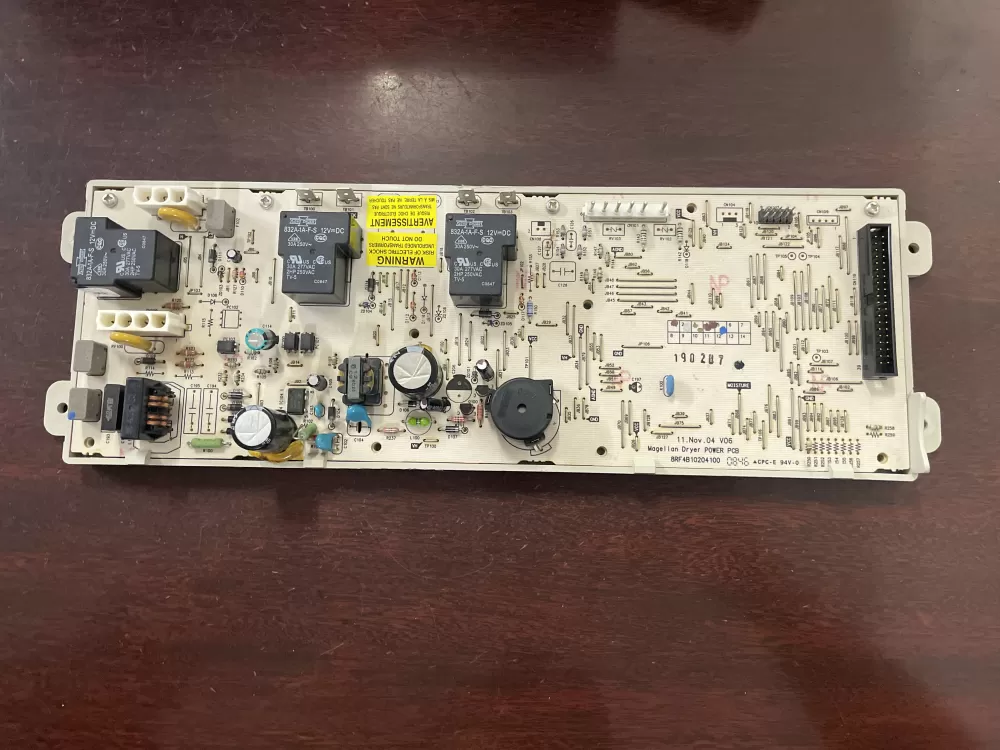 GE 212D1199G03  WE4M488  WE4M388  212D1199G01 212D1201P001 212D1199G05 WE4M488 Dryer Control Board