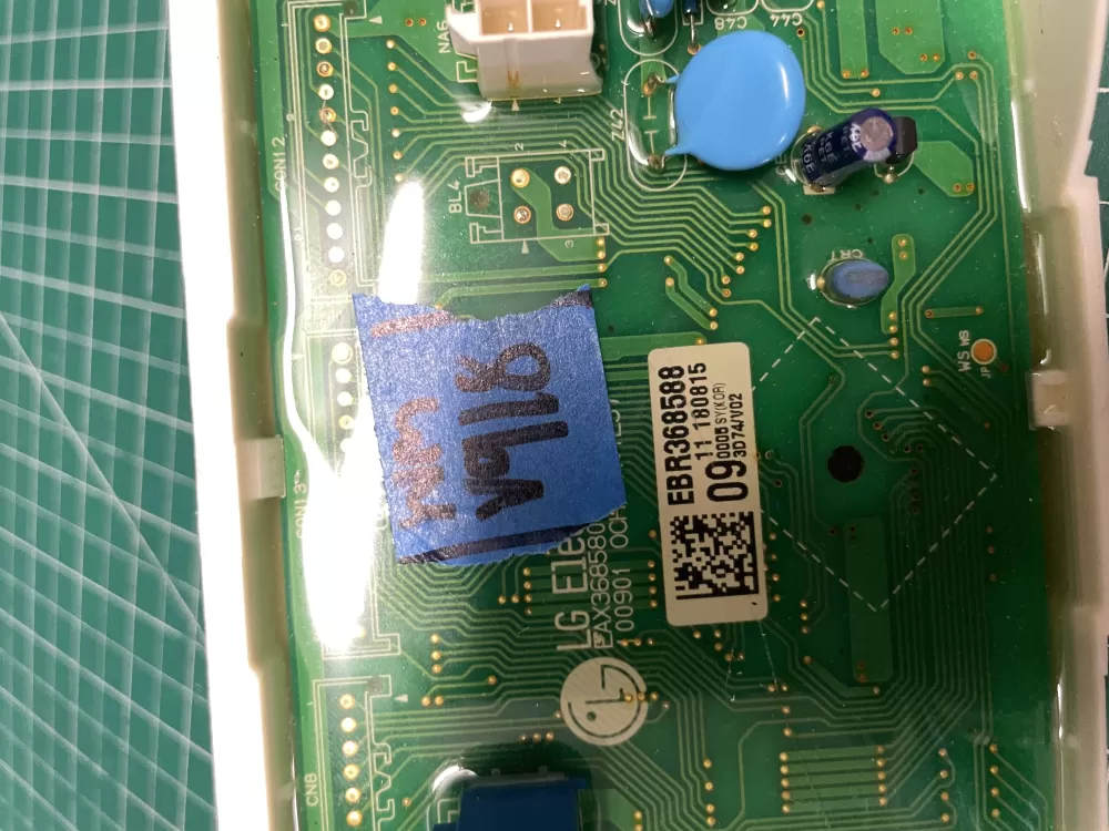 LG EBR36858809 EAX36858001 Dryer Control Board AZ207282 | Wmv918