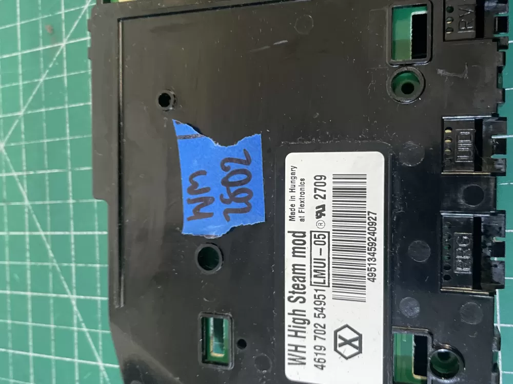 Whirlpool 4619-702-54951 Washer UI Control Boards AZ200736 | Wm2802