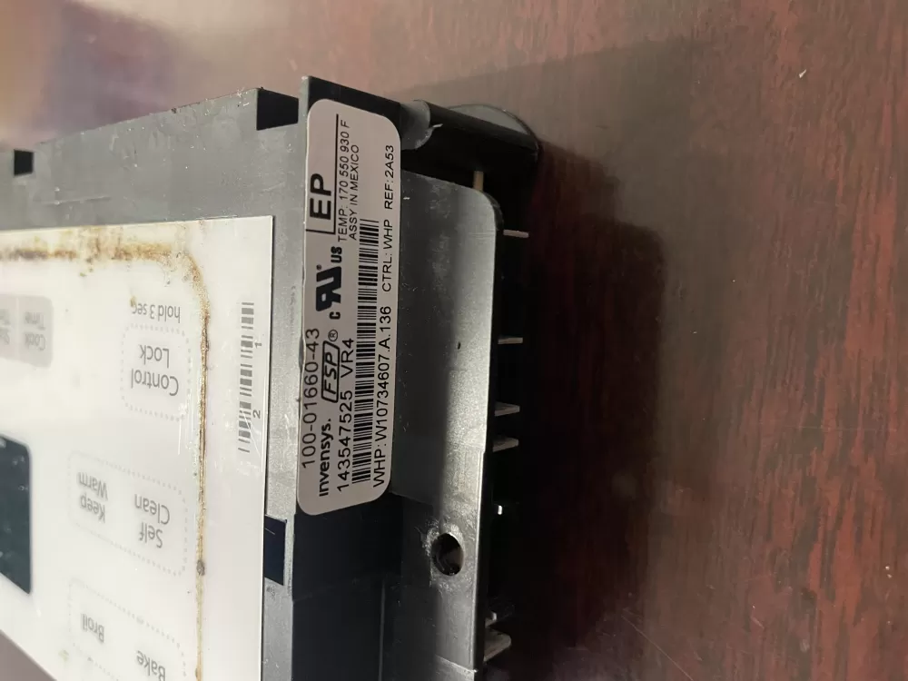 Whirlpool W10803945 W10734607 Range Control Board AZ52029 | KM1878