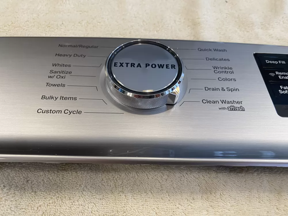 Washer Control Board Touchpad Panel User Interface W11130429 AZ5554 | V351