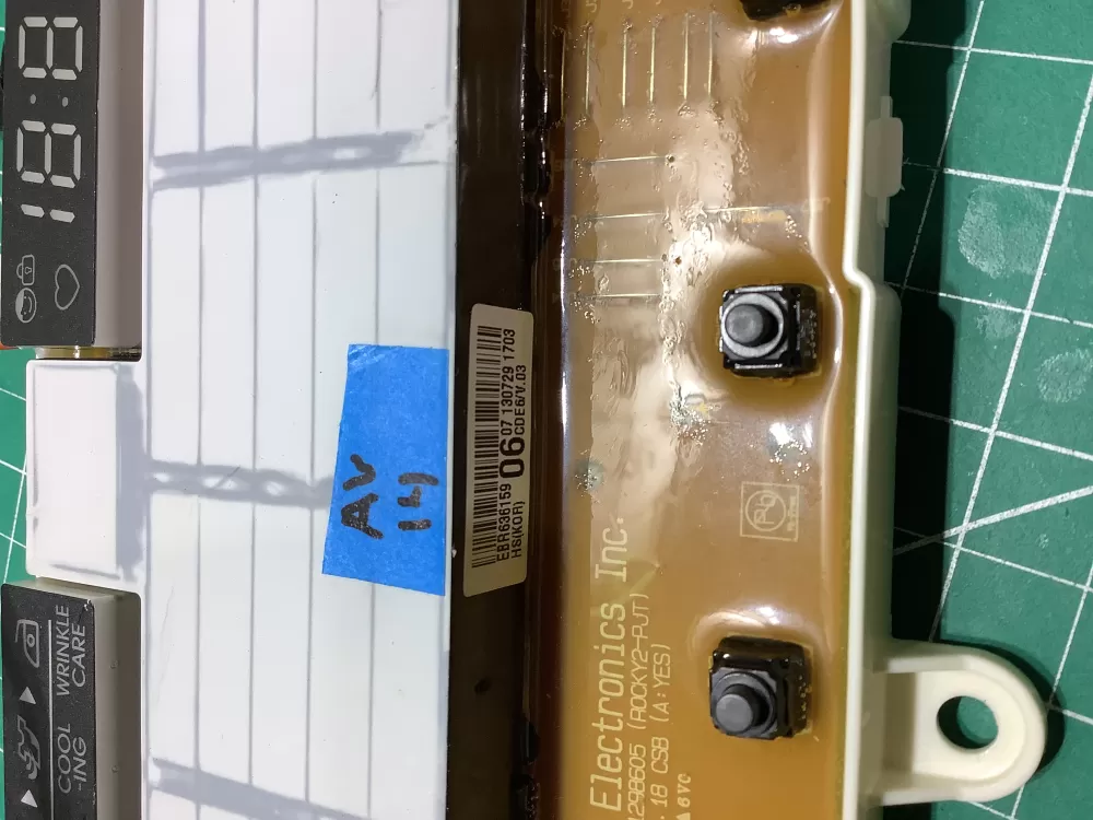 LG EBR63615906 Dryer Control Board AZ186883 | AV14