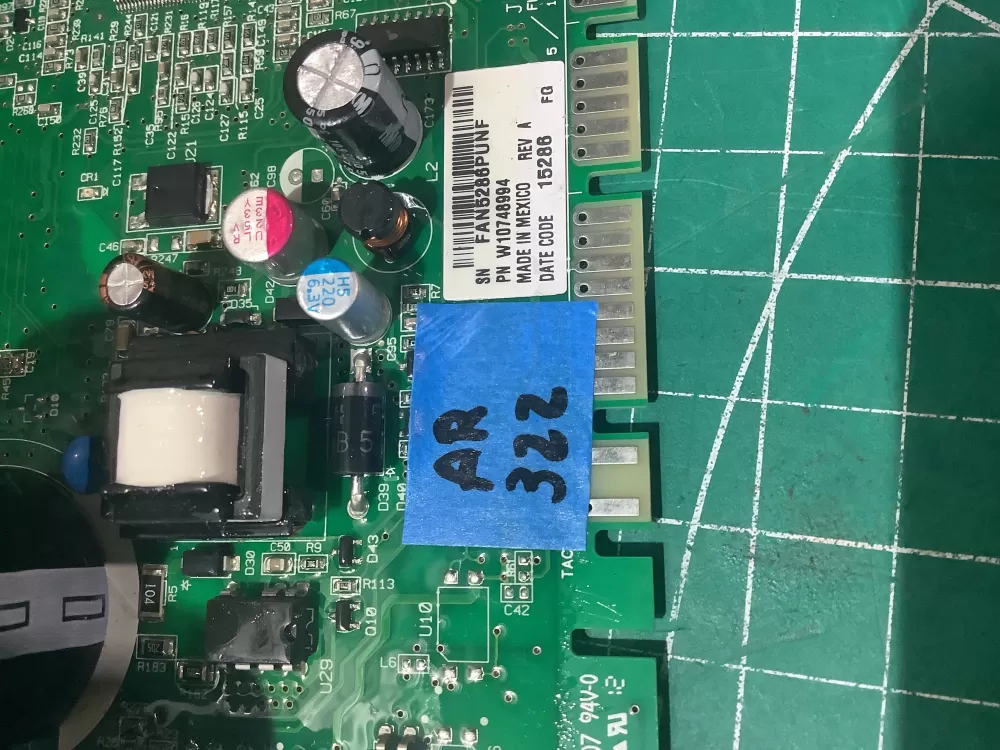 Whirlpool W10693600 W11032117 Washer Control Board AZ190352 | AR322