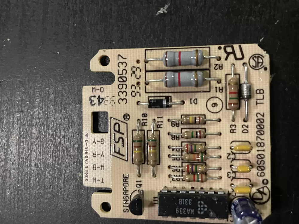 Whirlpool Maytag W10476828 Dryer Moisture Sensor Control Board AZ27745 | WM116