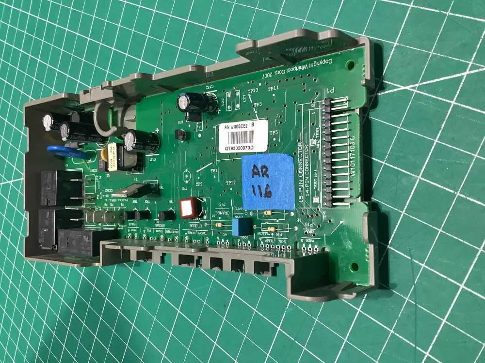 Whirlpool KitchenAid W10056352 Dishwasher Control Board AZ187603 | AR116