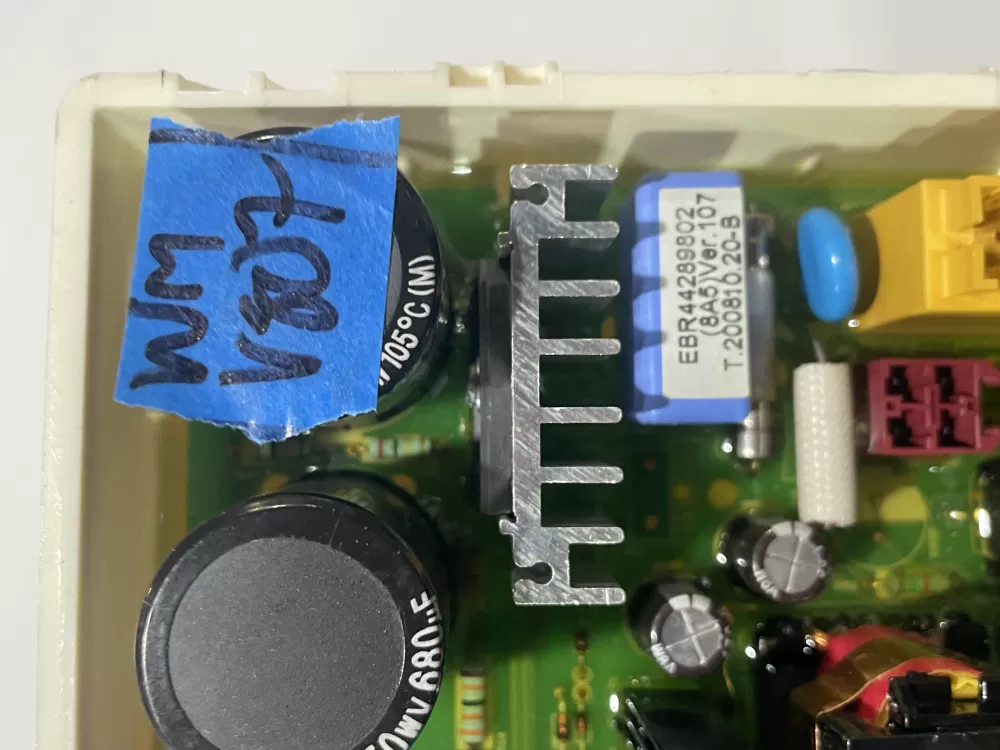 LG EBR44289802 Washer Control Board AZ165699 | Wmv807