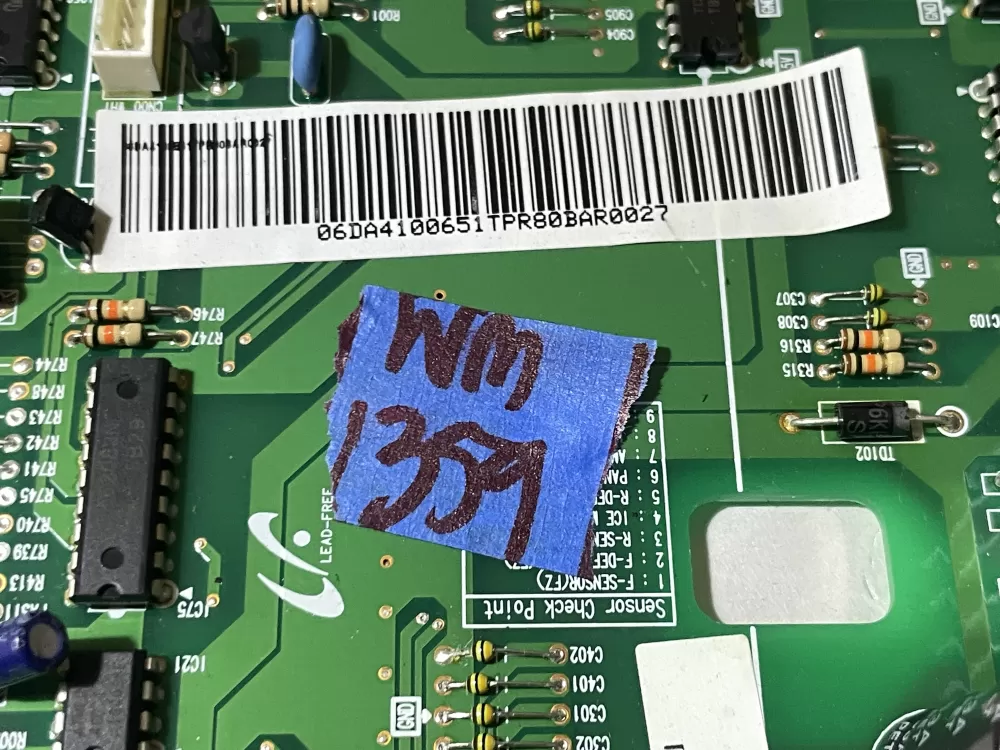 Samsung DA41 00651T DA4100651T Refrigerator Control Board AZ107009 | Wm1359
