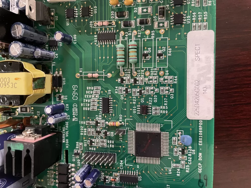 GE 225D4205G002 EBX1069P007 Refrigerator Control Board AZ68868 | KM1304