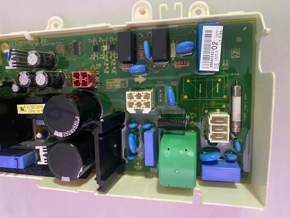 LG EBR80342102 Washer Control Board AZ197229 | BKV893
