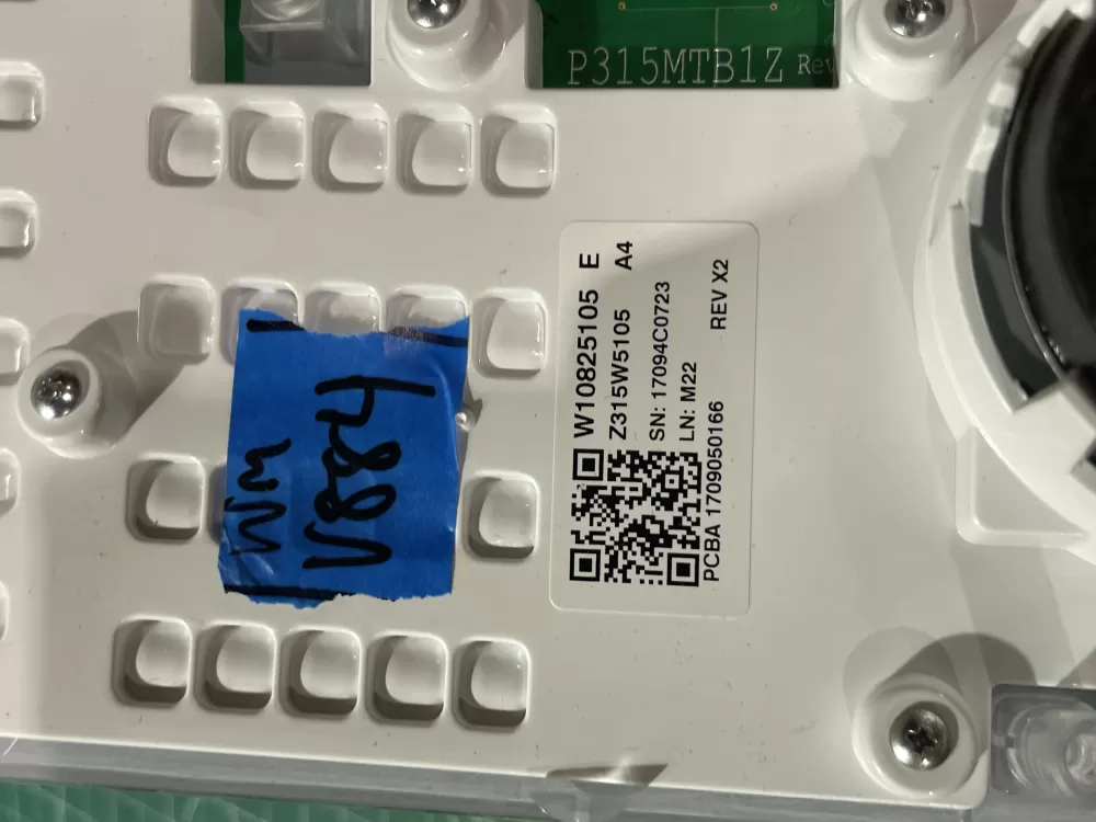 Maytag W10784655 W10911042 Washer Control Board Console AZ193316 | Wmv884