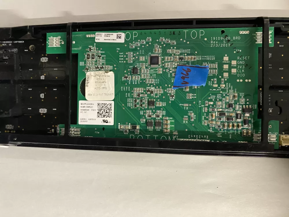 GE 191D9085G005 Range Control Board Ran Nuine Touch Panel AZ218602 | BKV966