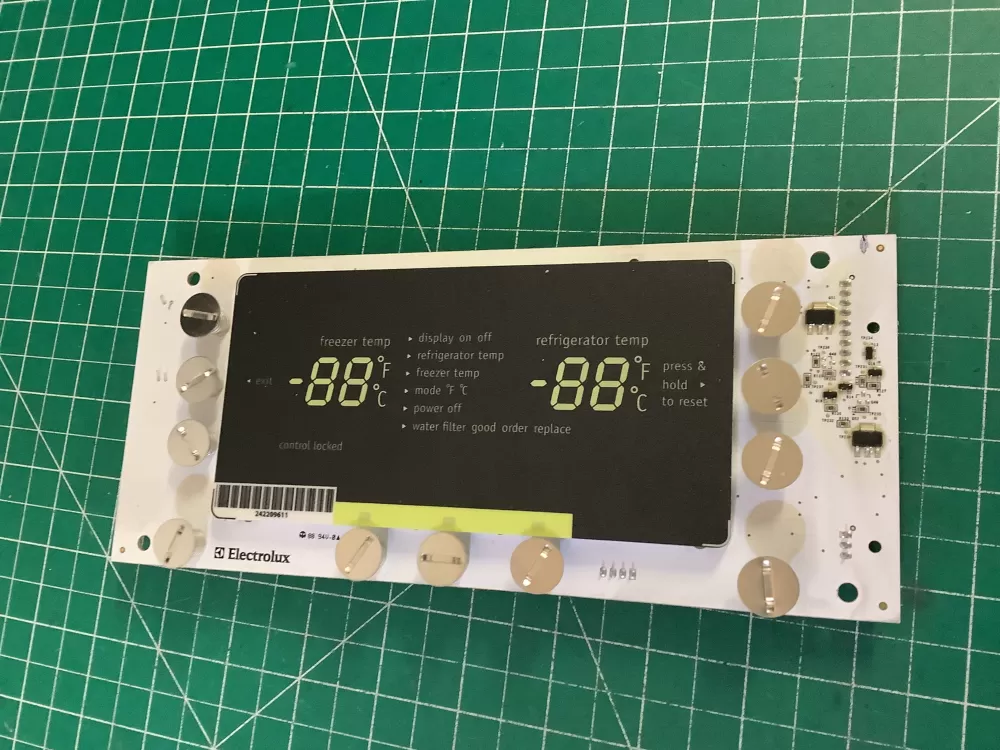 Frigidaire AP6285796 242209730 PS12364209 Refrigerator Display Control Board P#