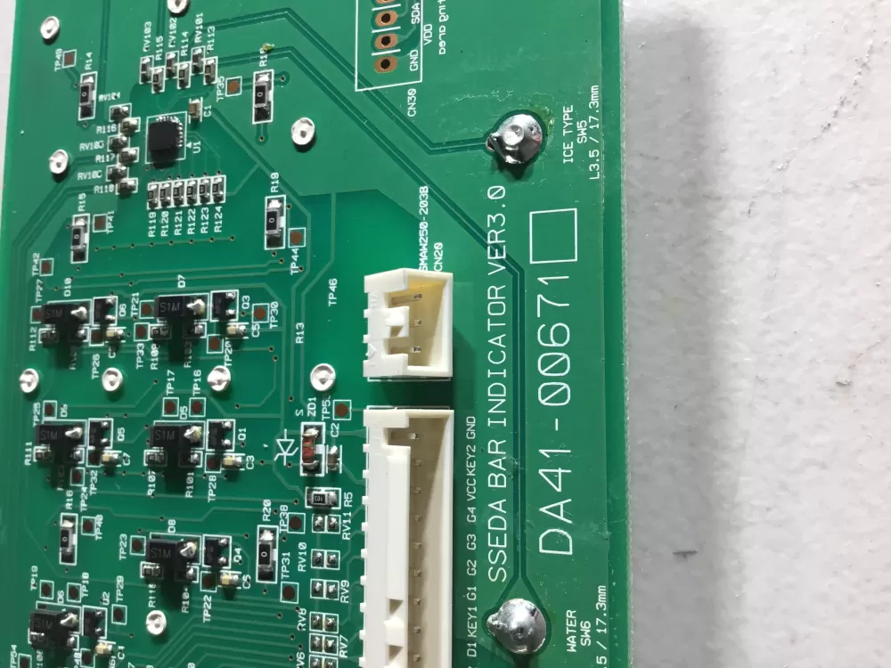 Samsung DA41-00671 Refrigerator Control Board AZ47521 | NR570