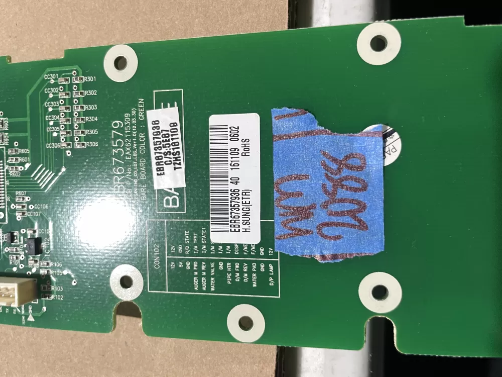 LG EBR67357936 Refrigerator Display Control Board AZ64109 | Wm2088