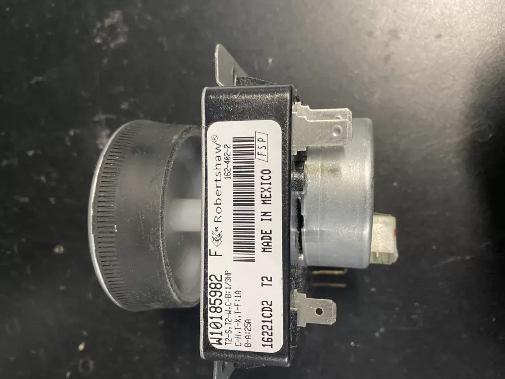 Whirlpool  Maytag  Kenmore AP6016541 W10185982 WPW10185982VP WPW10185982 PS11749831 Dryer Timer