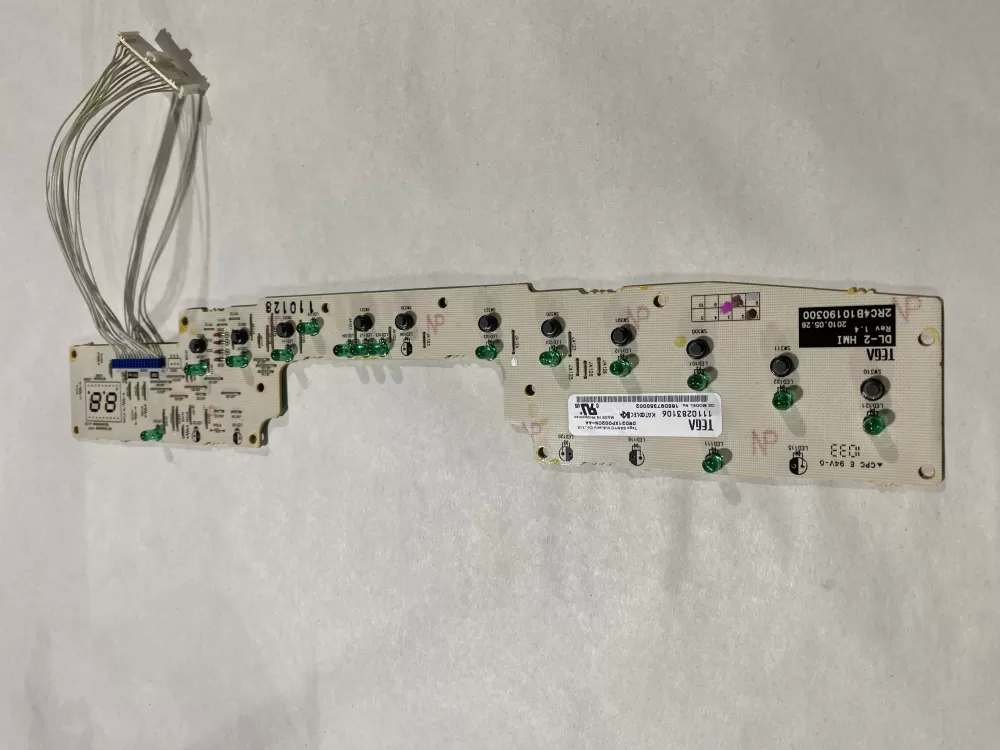 GE 165D9735G002 Dishwasher Control Board / AZ153324 | BK2503