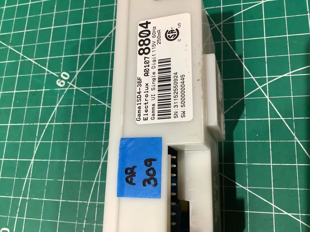 Frigidaire A01078804 242207704 Refrigerator UI Control Board AZ189051 | AR309