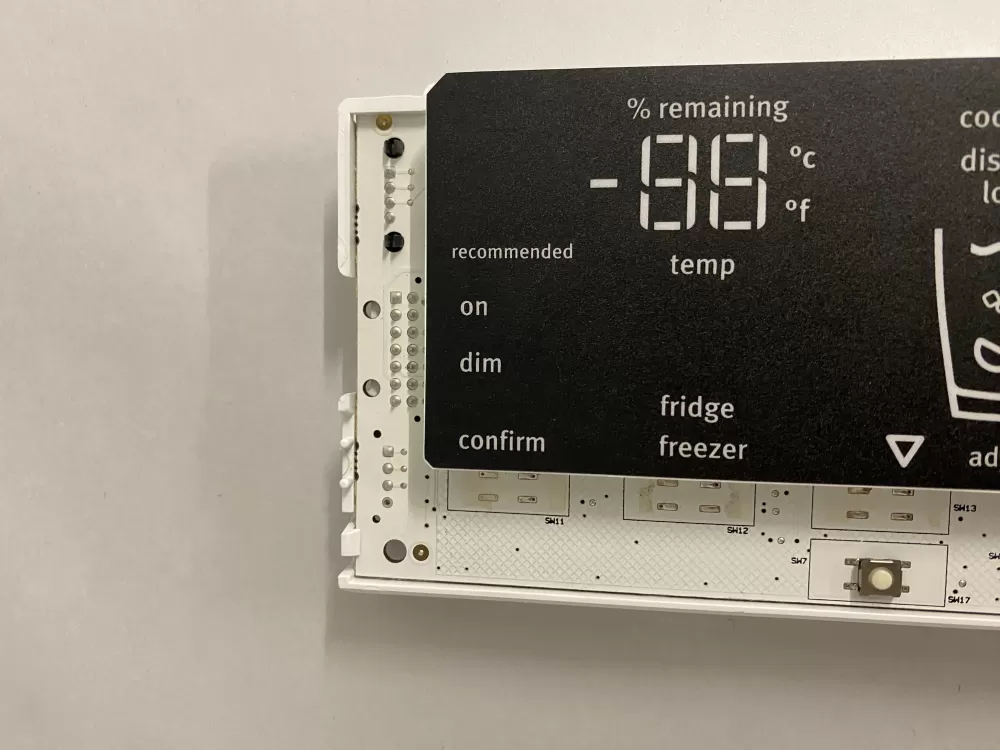 Whirlpool W10645650 D1 3027 Refrigerator Control Board Panel AZ203126 | BK2319