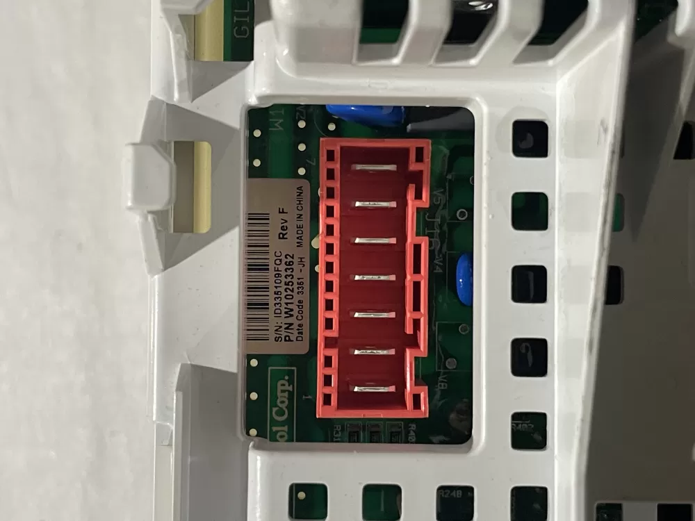 Whirlpool W10435609 W10445363 W10480177 Washer Control Board AZ209241 | KM439