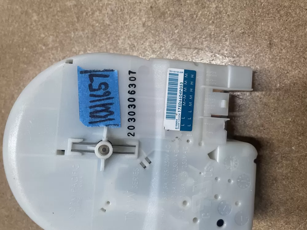 GE WH12X10527 175D6604P053 Washer Timer AZ6343 | KM1657