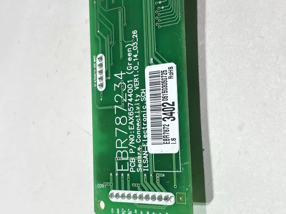 LG EBR78723402 Refrigerator User Interface Control Board AZ143933 | Wm2419