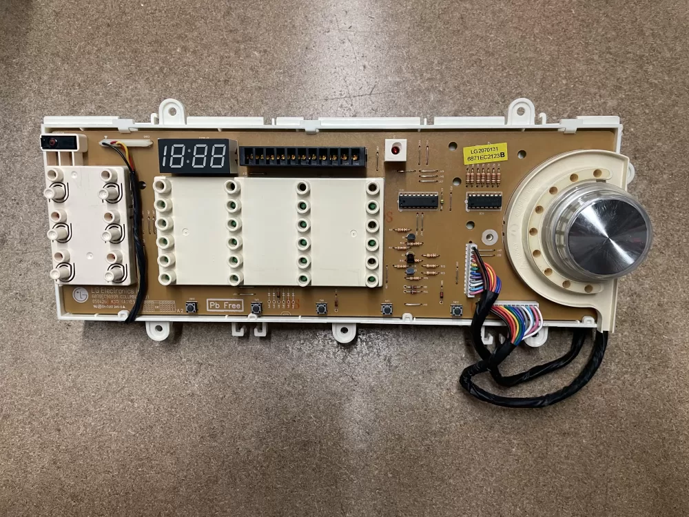 LG 6870EC9093B 6871EC2123B Dryer Control Board