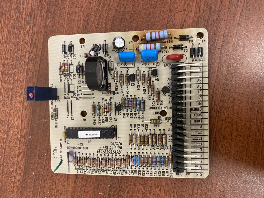 Maytag 62610580  6 2610580  100-01227-06  012997598 Washer Temperature Control Board