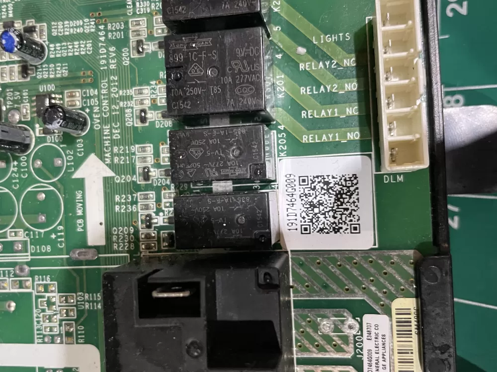 GE 191D7464G009 Oven Control Board AZ193348 | Wmv884