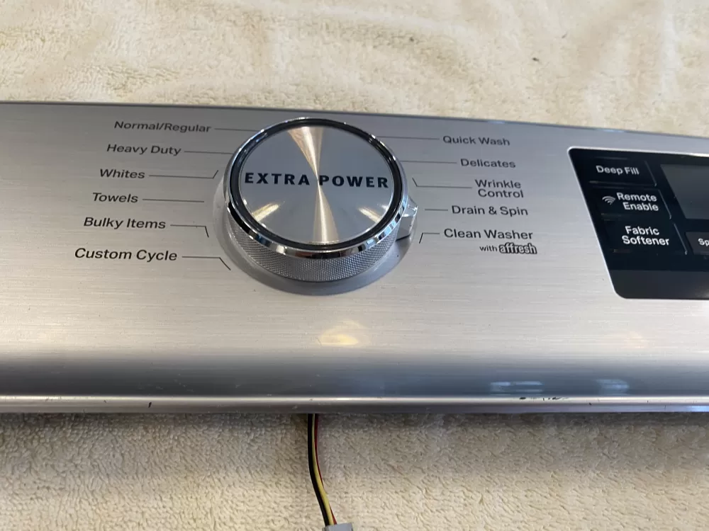 Maytag W11130432 Washer Control Board Panel Console UI AZ5566 | V351