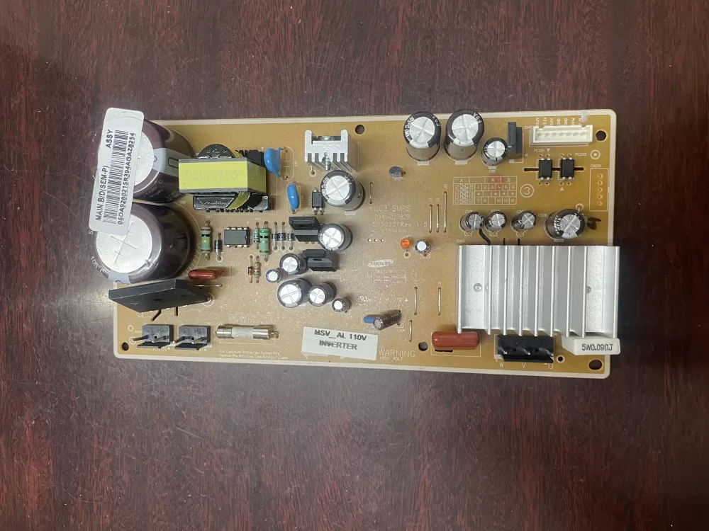 Samsung DA92-00215R Refrigerator Inverter Control Board