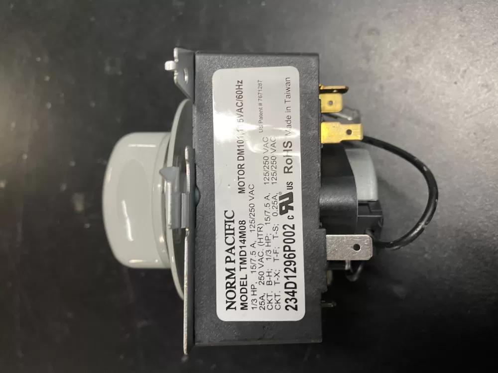 GE TMD14M08 234D1296P002 Dryer Timer