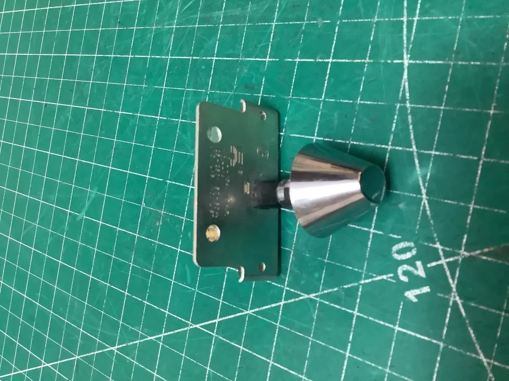 GE WH12X599 Washer Rotary Switch w/ Knob  Chrome