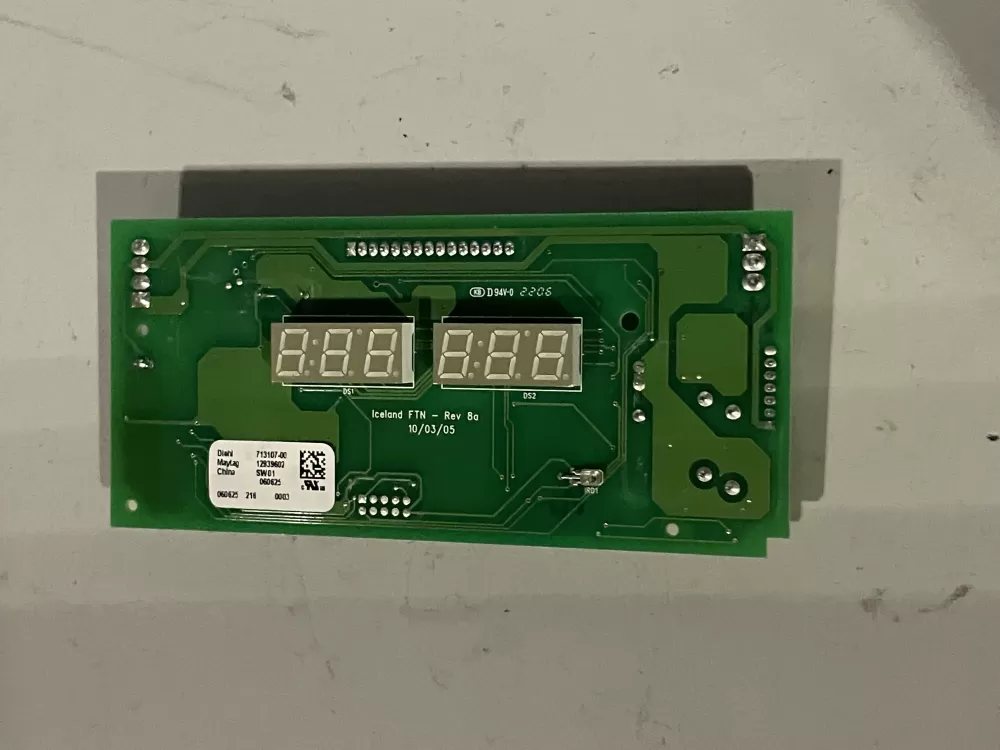 Maytag 12939602 713107-00 Refrigerator control Board AZ34508 | Wm69