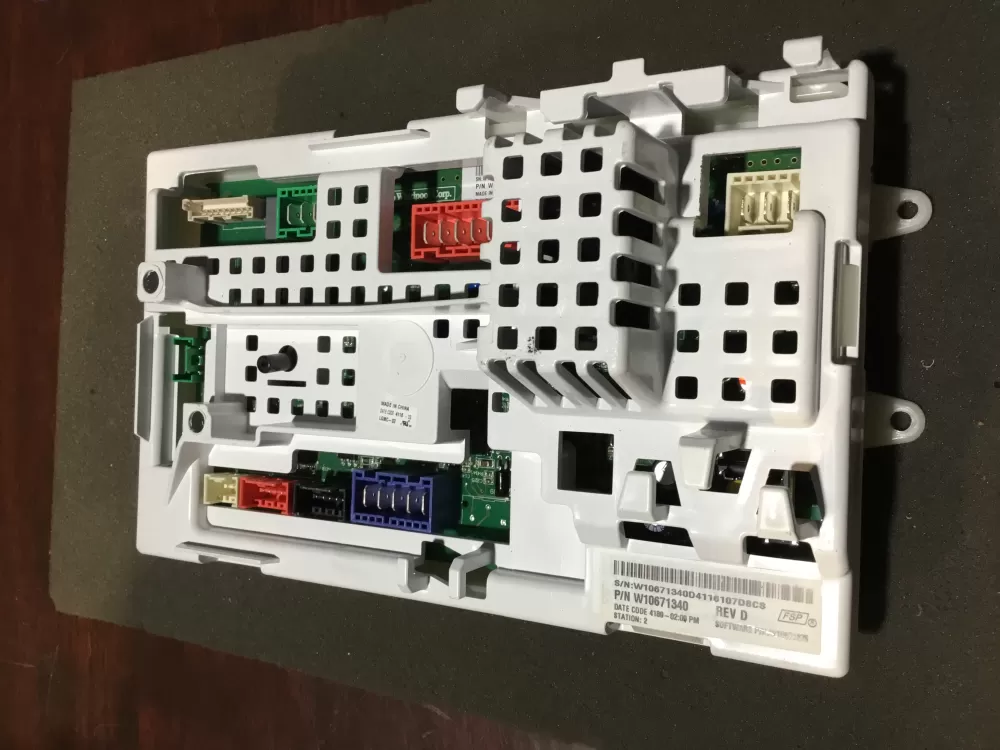 Whirlpool  KitchenAid  Roper  Estate W10671340 Washer Control Board