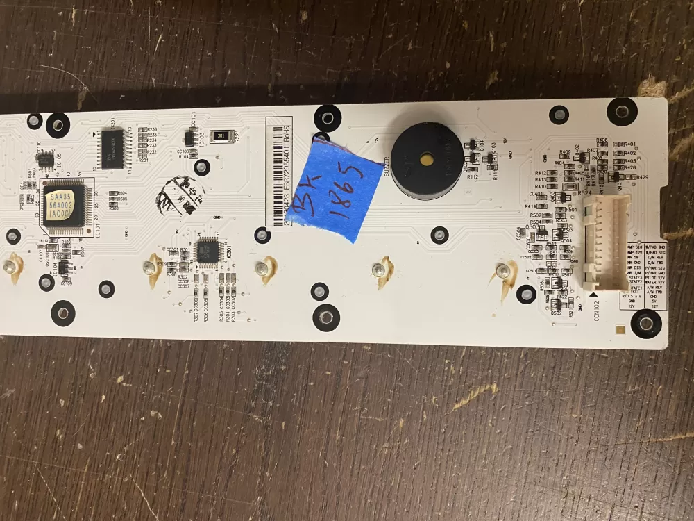 LG EBR72955401 Refrigerator Control Board AZ52747 | BK1865