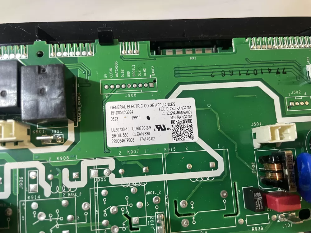 GE Stove CONTROL BOARD 191D8545G024 AZ125325 | Wmv715