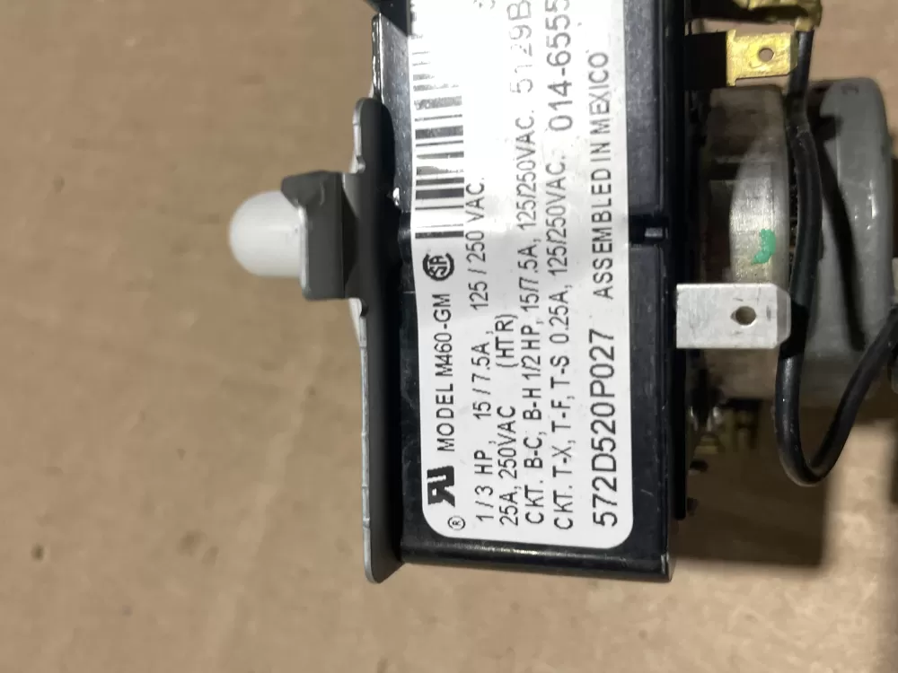 GE Whirlpool 572D520P027 Dryer Timer AZ66035 | Wm2052
