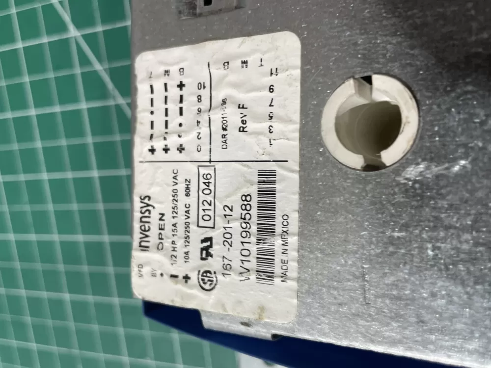 Whirlpool W10039490 W10199588 Dishwasher Magic Chef Timer AZ189772 | Wm729