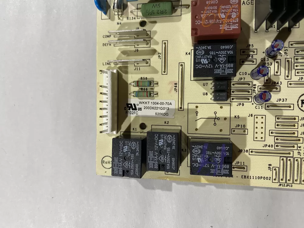 GE 200D6221G028 EBX1110P002 Refrigerator Control Board AZ186634 | BK2745