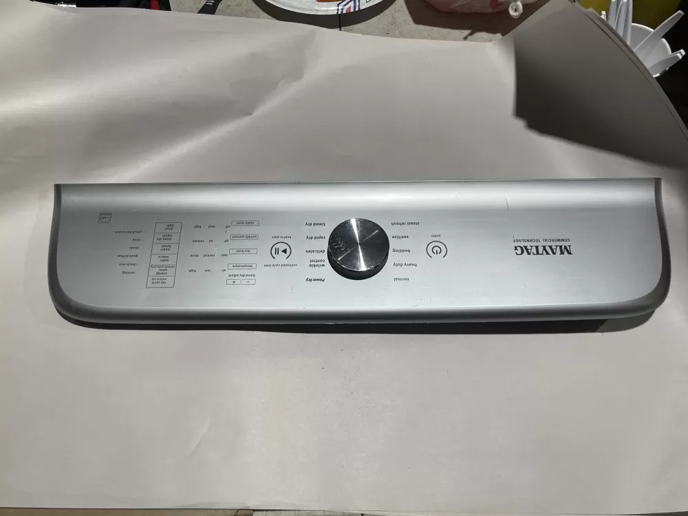 Maytag Whirlpool W10902774 W10830754 Dryer Control Panel AZ126107 | Wmv727